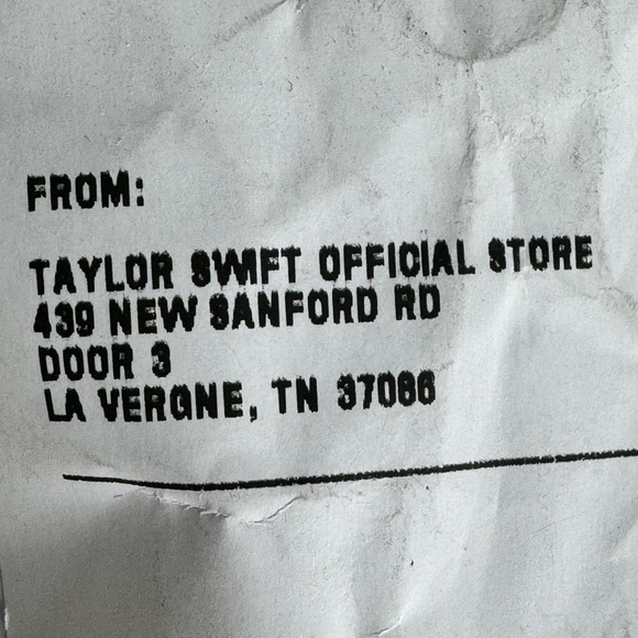 NEW Taylor Swift Tortured Poets Department Gray Cardigan OFFICIAL XS/S - Picture 8 of 8